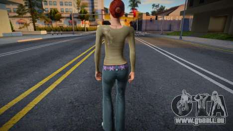 Jeune fille dans le style KR 3 pour GTA San Andreas