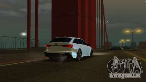 Audi RS6 Avant (YuceL) pour GTA San Andreas