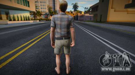 Mann in Shorts in Shorts im KR-Stil für GTA San Andreas