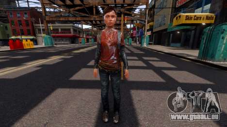 Ellie from The Last of Us Backup 1 pour GTA 4