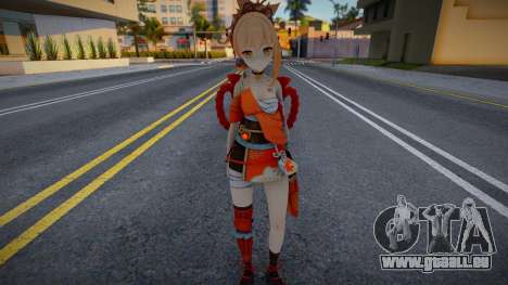 Yoimiya from Genshin Impact v1 pour GTA San Andreas