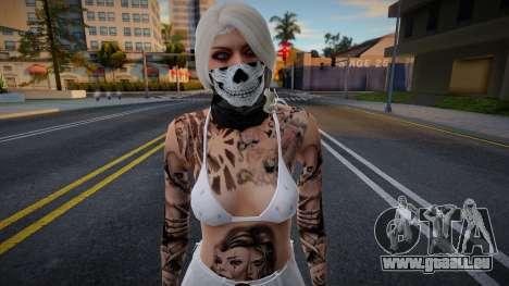 SKIN FEMININA PVP B4NDID4 pour GTA San Andreas