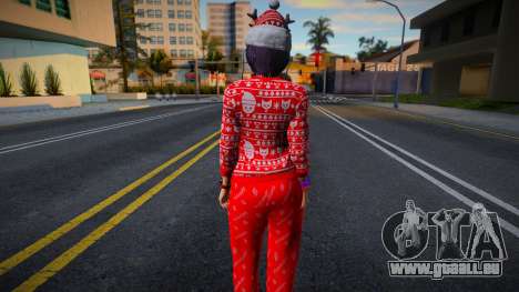 Nagisa - Christmas Winter Wonder Pijama v3 für GTA San Andreas