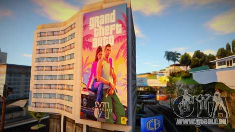 GTA 6 Updated Building Banner with HD lod für GTA San Andreas