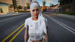 SKIN FEMININA DO INTER pour GTA San Andreas