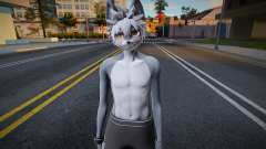 Cute Furry Wolf pour GTA San Andreas