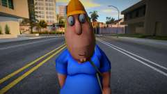 Chris Griffin Family Guy Skin pour GTA San Andreas