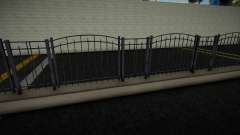 Clôture métallique HD 3D pour GTA San Andreas