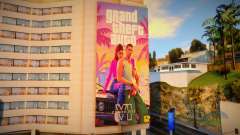 GTA 6 Updated Building Banner with HD lod für GTA San Andreas