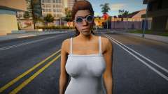 GTA VI - Lucia White Dress Trailer v2 für GTA San Andreas