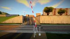 One Tracks old barrier and with bell and lights für GTA San Andreas