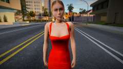 Mädchen im Kleiderstil kr 3 für GTA San Andreas