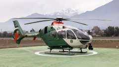 Hélicoptère des Carabineros de Chile