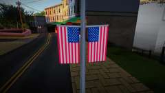 USA Flags Replace in Queens für GTA San Andreas