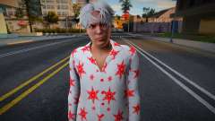Männerhaut im Pyjama für GTA San Andreas