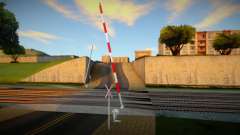 One Tracks old barrier without bell für GTA San Andreas