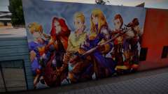 Final Fantasy Tactics Mural pour GTA San Andreas