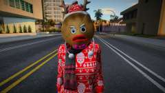 Nagisa - Christmas Winter Wonder Pijama v1 pour GTA San Andreas