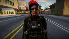 Mädchen Militär Brasilien v2 für GTA San Andreas