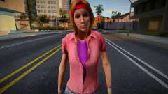 Euro Truck Simulator - Skin Women pour GTA San Andreas