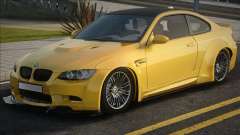 BMW M3 E92 Coupe [Yellow] pour GTA San Andreas