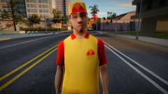 Wmybmx Pizza Uniform pour GTA San Andreas