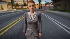 Femme d’affaires dans le style KR 2 pour GTA San Andreas