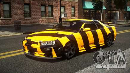 Nissan Skyline R34 R-Sport S10 für GTA 4