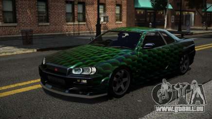 Nissan Skyline R34 R-Sport S12 für GTA 4