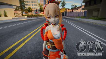 Yoimiya from Genshin Impact v2 pour GTA San Andreas