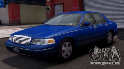 Ford Crown Victoria LX 1999 [Blue] pour GTA 4
