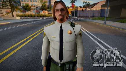 Sheriff Department Wmyclot (Kurt Cobain) für GTA San Andreas