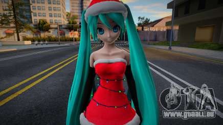 PDFT Hatsune Miku Santa v1 pour GTA San Andreas