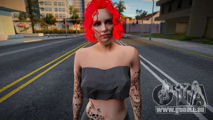 FAZENDO SKIN FEMININA PVP ESTILO pour GTA San Andreas