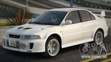 Mitsubishi Lancer Evolution lX White pour GTA San Andreas