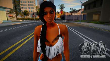 SKIN FEMININA MORENA für GTA San Andreas