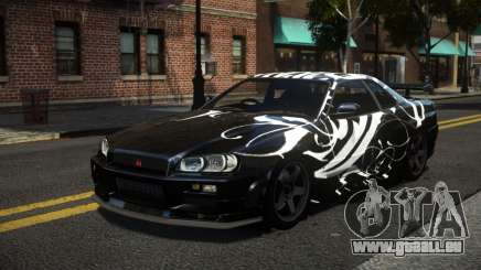 Nissan Skyline R34 R-Sport S14 für GTA 4