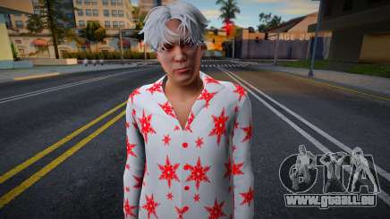 Peau d’homme en pyjama pour GTA San Andreas