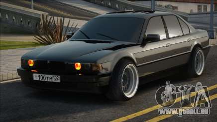 BMW 750i e38 Black pour GTA San Andreas