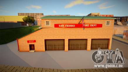 San Fierro Fire Station R-TXD 2023 V.2 für GTA San Andreas