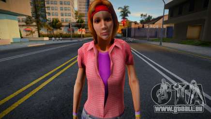 Euro Truck Simulator - Skin Women pour GTA San Andreas