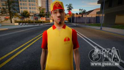 Wmybmx Pizza Uniform für GTA San Andreas
