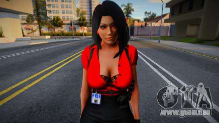 Skin Girl FBI v2 pour GTA San Andreas