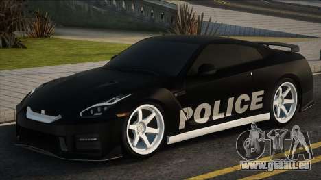Nissan GTR R35 VTR - Police pour GTA San Andreas