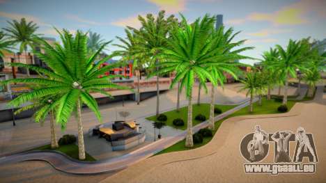 Arbres et palmiers de haute qualité pour GTA San Andreas