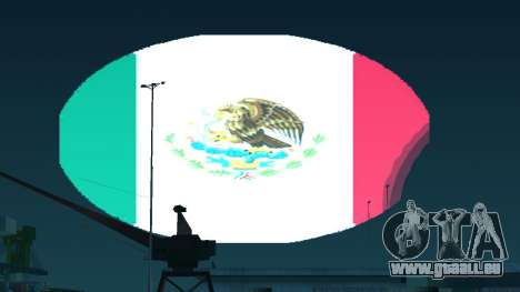 MOND MIT DER FLAGGE VON MEXIKO (PC) für GTA San Andreas