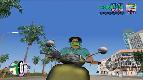 Helm tragen für GTA Vice City