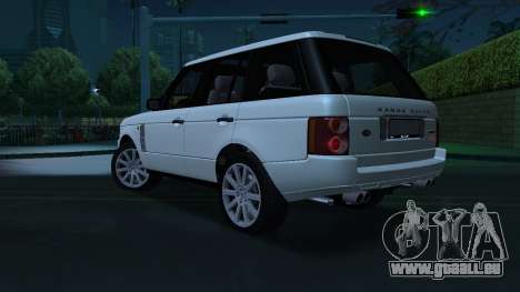 Range Rover V2 suralimenté (YuceL) pour GTA San Andreas