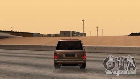 Range Rover suralimenté (YuceL) pour GTA San Andreas