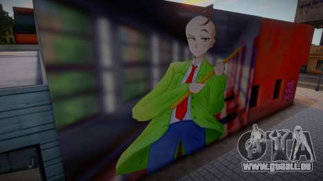 Mural Anime Baldi pour GTA San Andreas